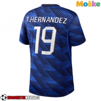Moške Nogometnih dresov Francija Theo Hernandez #19 Domači SP 2026 Kratki rokavi